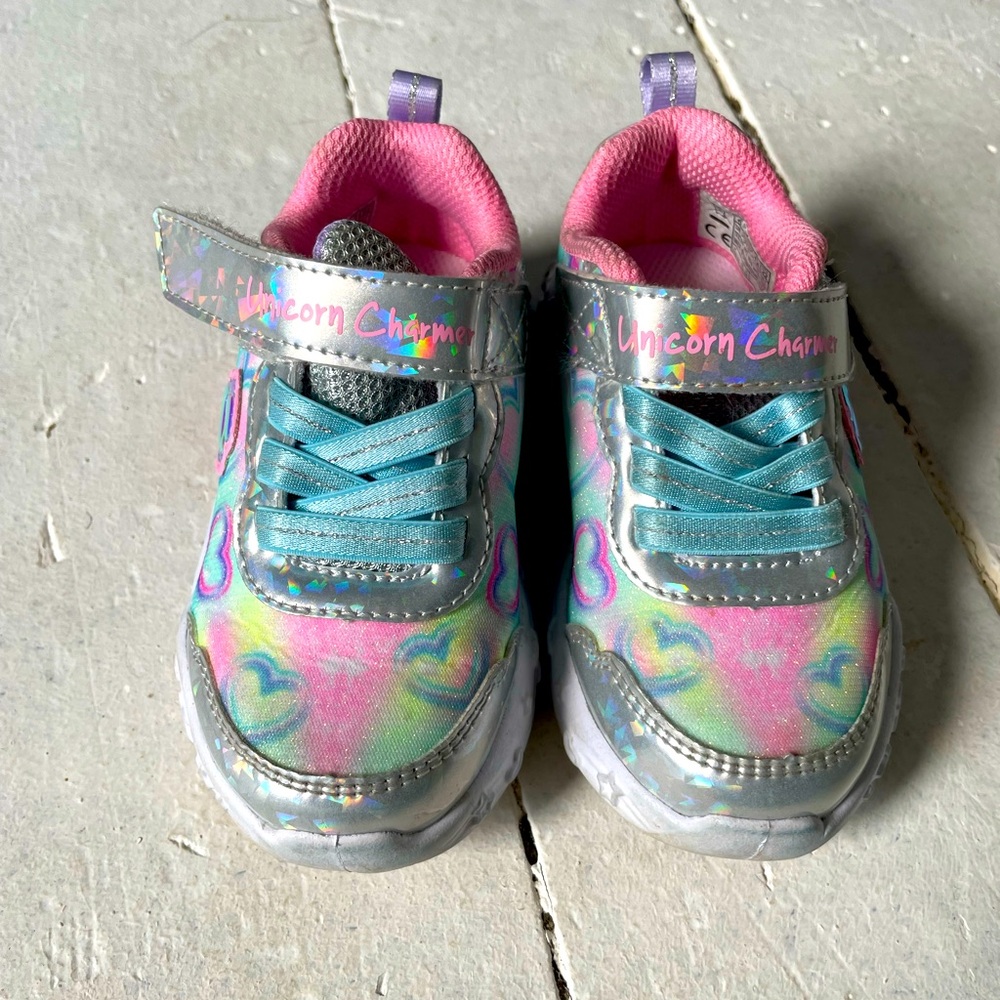 Skechers Magical Collection Unicorn Light Up Sneakers